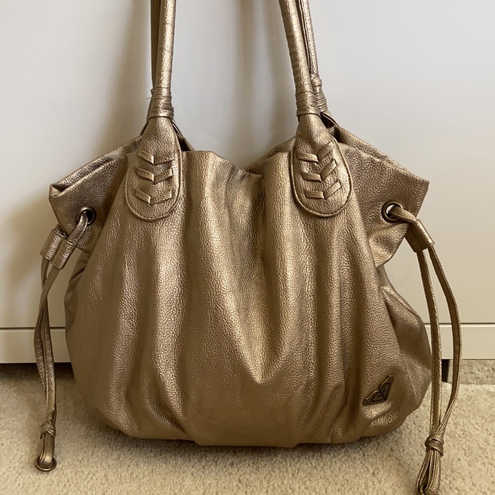 Roxy Vegan leather hobo boho handbag